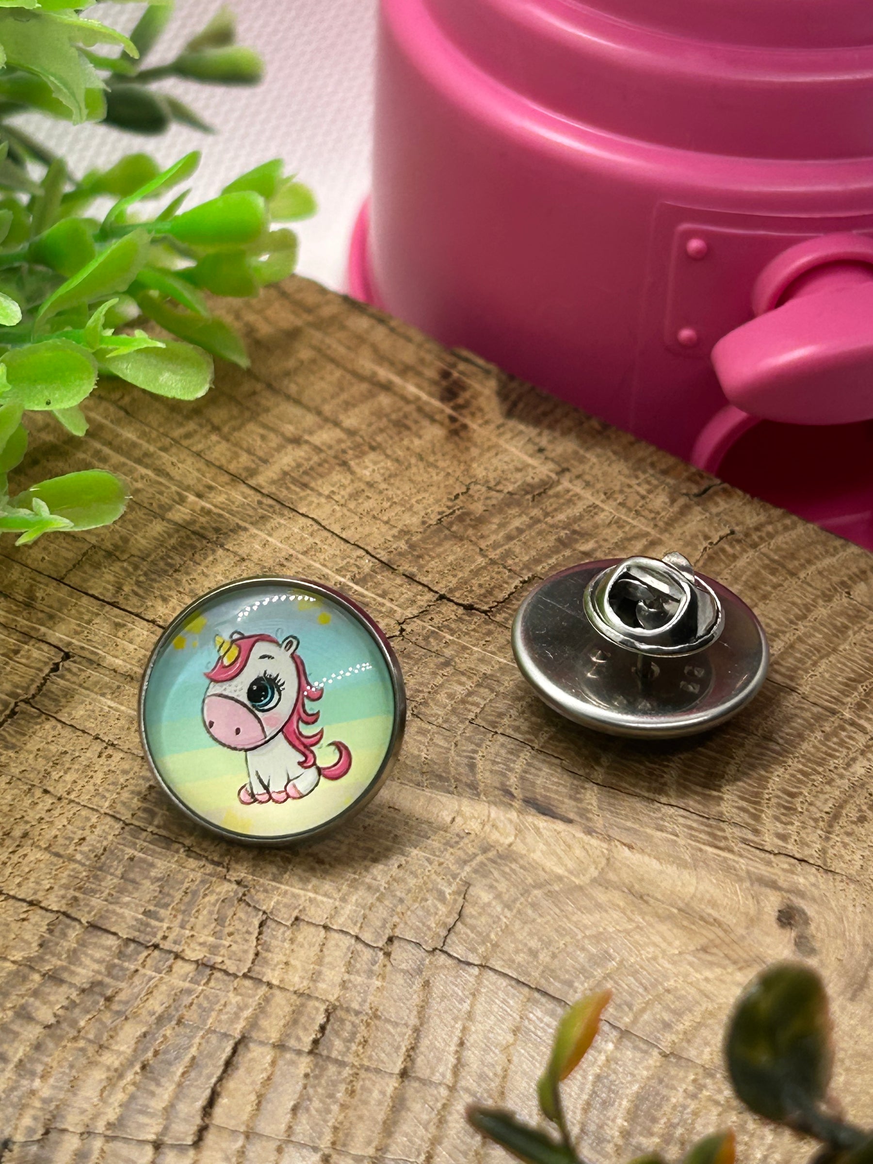 Broche baby licorne