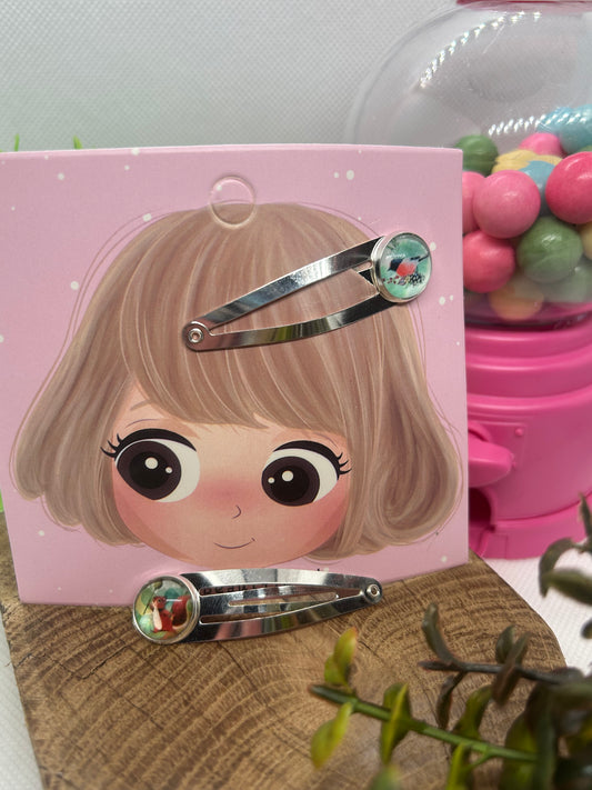 Barrettes animaux de la forêt