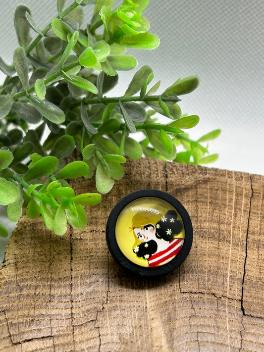 Broche america