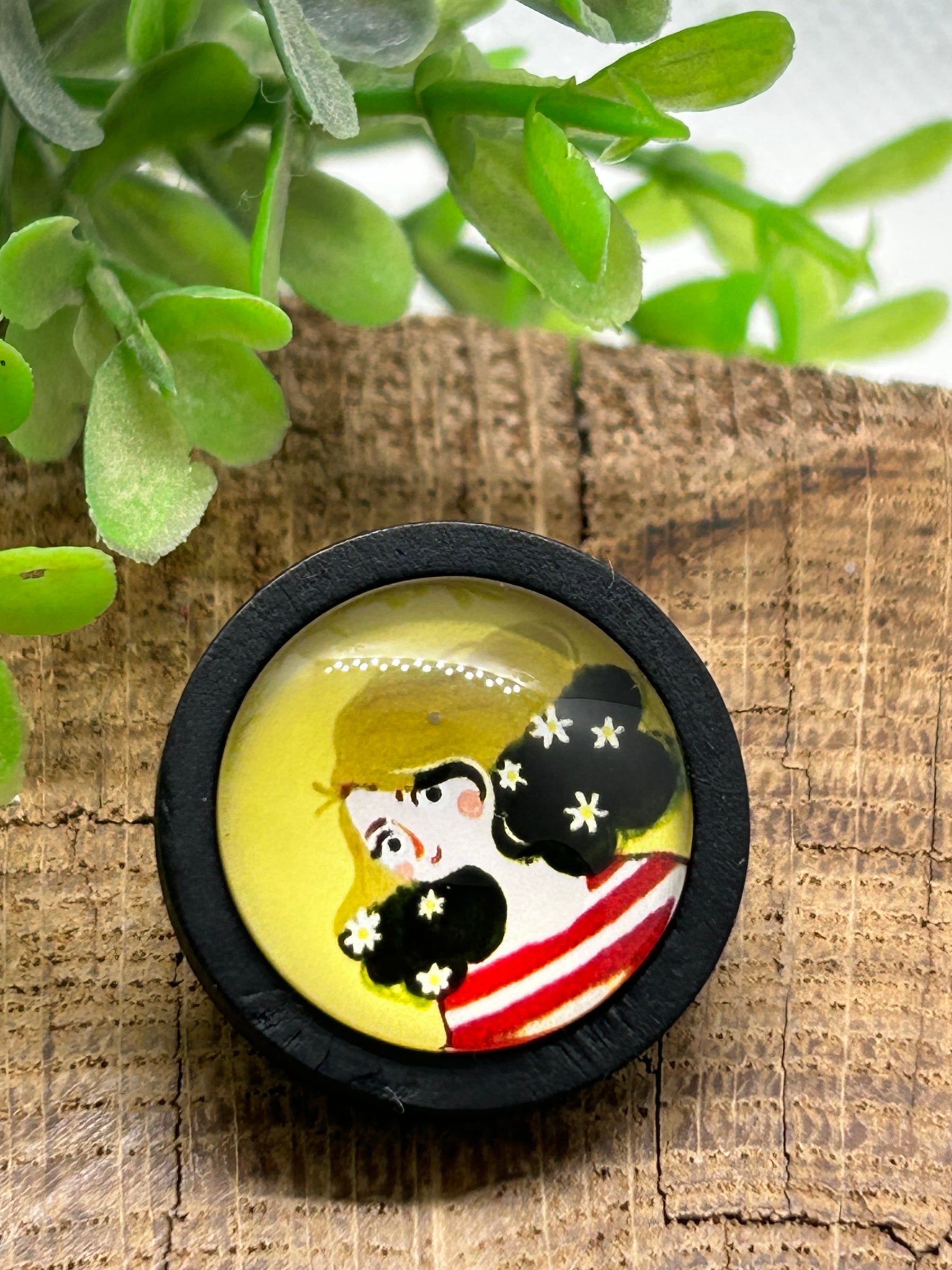 Broche america