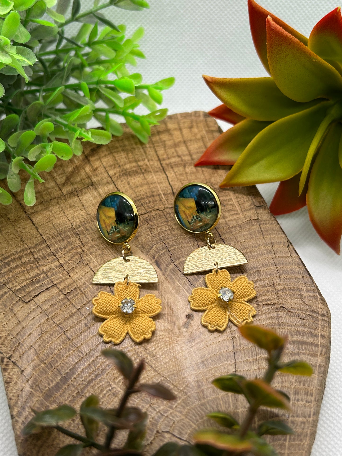 Terrasse du café le soir